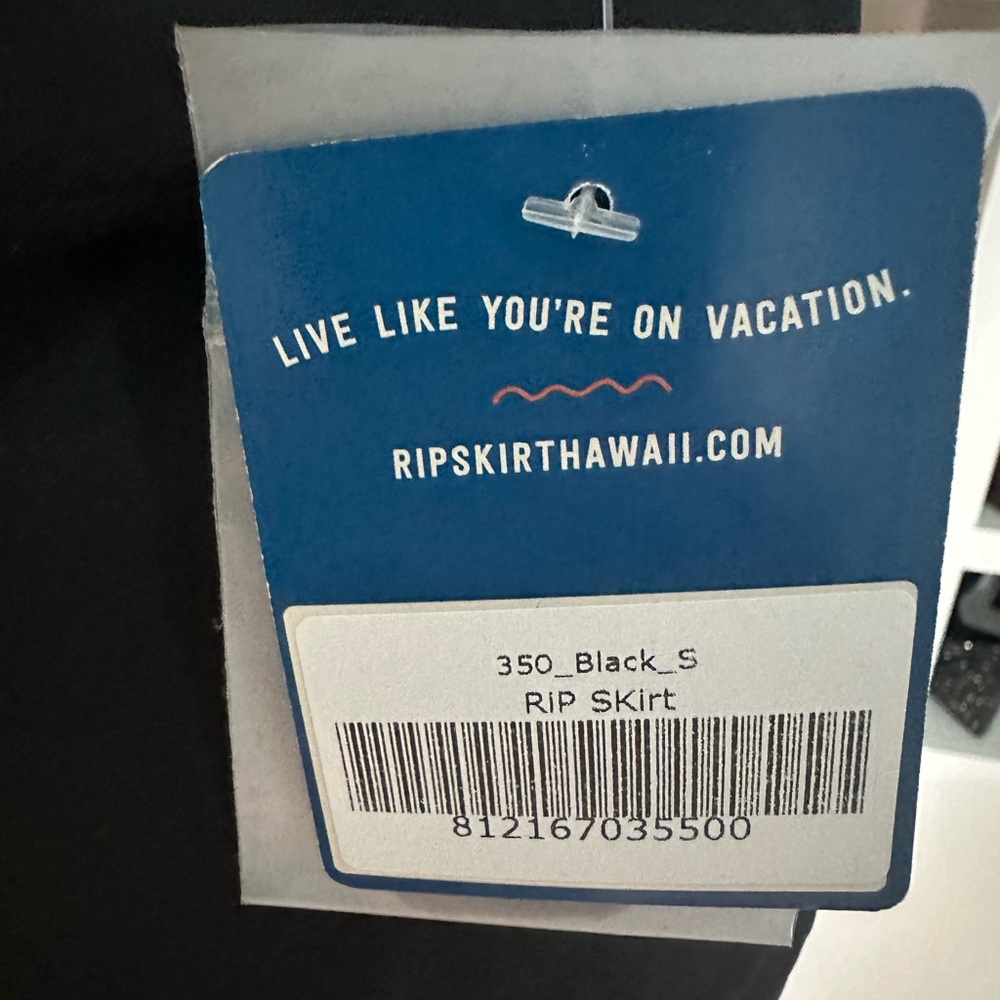 NWT Ripskirt Everyday Black Wrap Skirt - Casual Comfort Sz Small - Picture 5 of 6